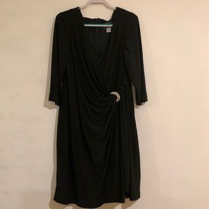 ALEX EVENINGS BLACK DRESS SIZE 18W